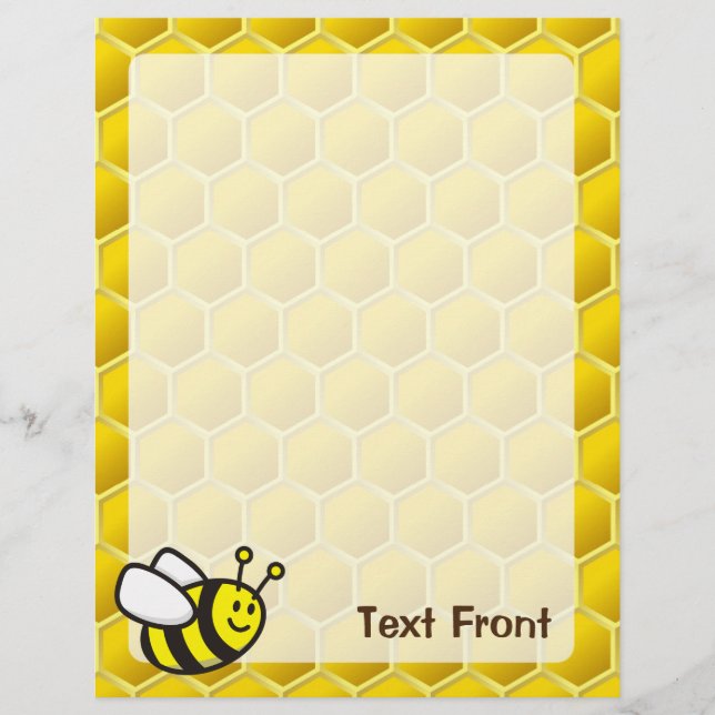 Honeybee-Cartoon Flyer (Vorne)