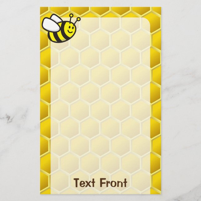 Honeybee-Cartoon Flyer (Vorne)