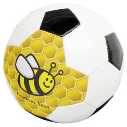 Honeybee-Cartoon Fußball