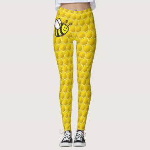 Honeybee-Cartoon Leggings