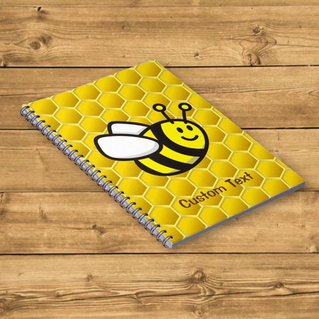 Honeybee-Cartoon Notizblock (Von Creator hochgeladen)