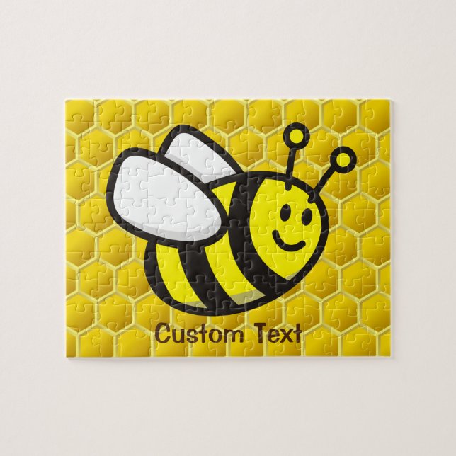 Honeybee-Cartoon Puzzle (Horizontal)