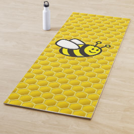 Honeybee-Cartoon Yogamatte