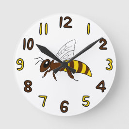 Honeybee Clock Große Wanduhr