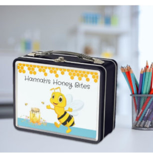 Honeybee Custom kid's niedliche Lunchbox