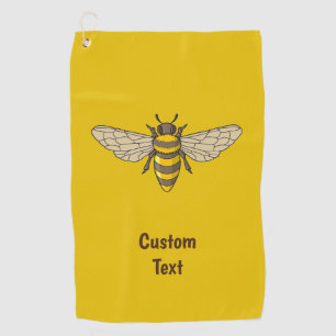 Honeybee Golf Towel Golfhandtuch