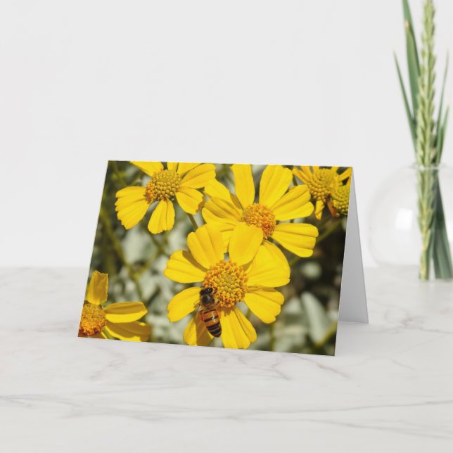 Honeybee Notecard Karte (Vorderseite)