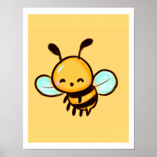 Honeybee Print for Classroom Kinderdekoration & Ki Poster