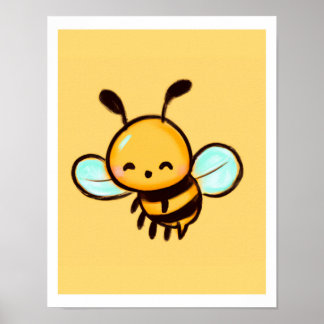 Honeybee Print for Classroom Kinderdekoration & Ki Poster