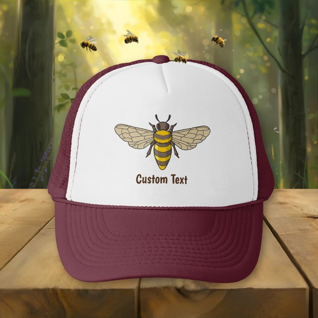 Honeybee Trucker Hat Truckerkappe (Von Creator hochgeladen)