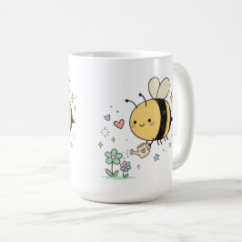 Honeybee Wildflowers Pollinator for Gardeners Kaffeetasse