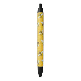 Honeybees Honeycomb Bumble Bee Hive Pattern Kugelschreiber
