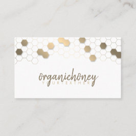 Honeycomb Bee Farm Apiary Visitenkarte