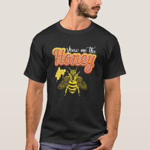 Honeycomb Bee Hive Beekeeper T-Shirt