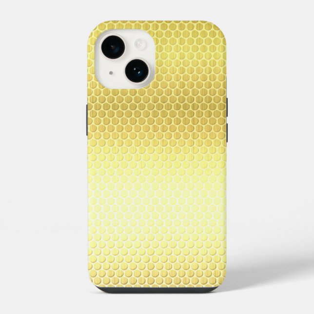 Honeycomb Bee Hive iPhone Hülle (Rückseite)