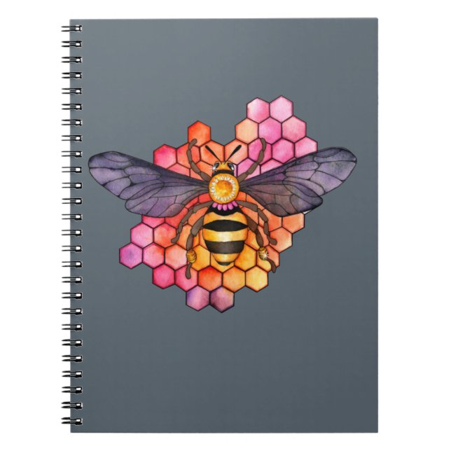 Honeycomb Bee Notizblock (Vorderseite)