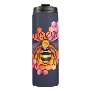 Honeycomb Bee Thermosbecher