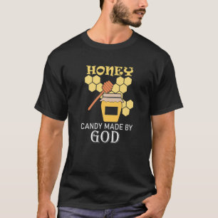 Honeycomb Candy Nature Wildlife Bees T-Shirt