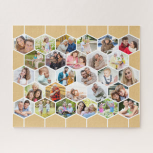 Honeycomb Foto Collage Custom Bild 500 Stück Puzzle