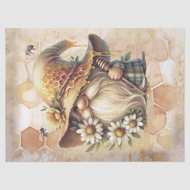 Honeycomb Gnome Seidenpapier (Vorderseite)