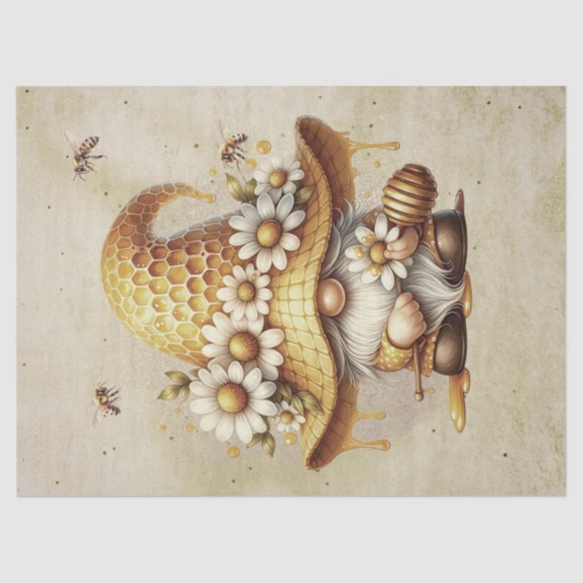 Honeycomb Gnome Seidenpapier (Vorderseite)