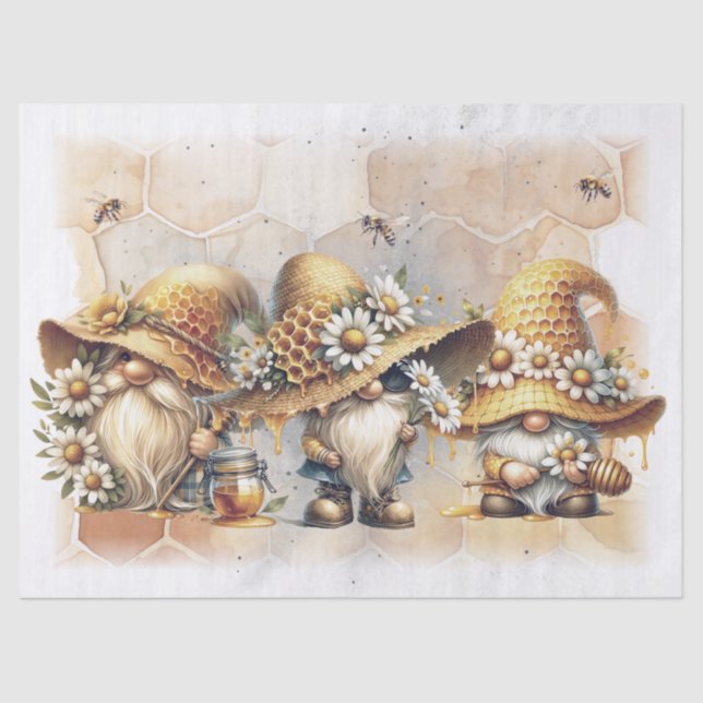 Honeycomb Gnome Tissue Seidenpapier (Vorderseite)