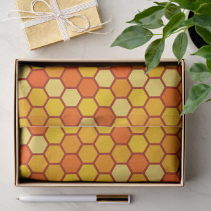 Honeycomb Hexagon Seidenpapier