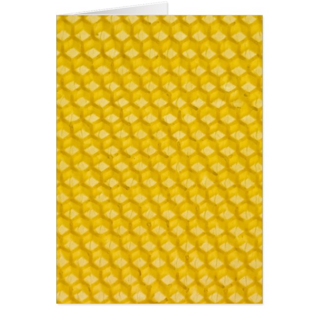 Honeycomb Hintergrund Geschenke Vorlage (Vorne)