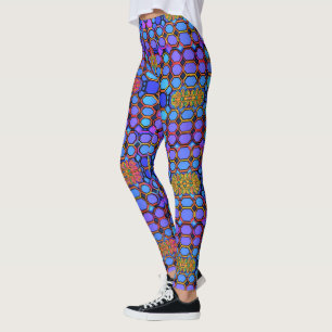 Honeycomb Kaleidoscope Leggings