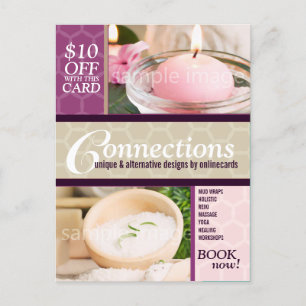 Honeycomb Modern Foto Vorlage Business Postkarte