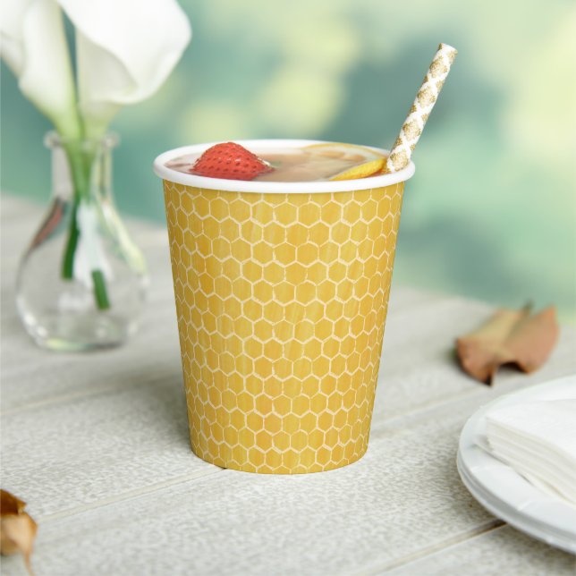 Honeycomb Paper cup Pappbecher (In Situ)