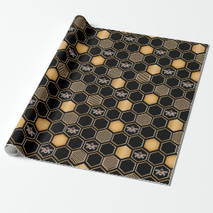 Honeycomb Pattern Geschenkpapier
