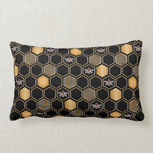 Honeycomb Pattern Lendenkissen