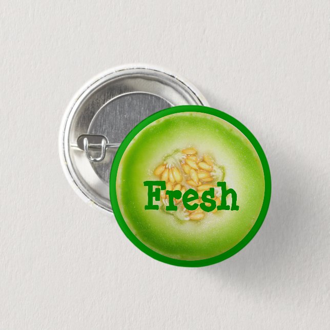 Honeydew Melon Button (Vorne & Hinten)