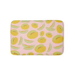 Honeydew Melons Fruchtmuster Badematte