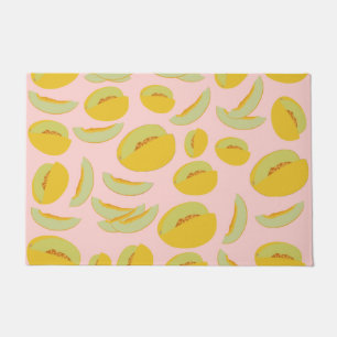 Honeydew Melons Fruchtmuster Fußmatte