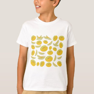 Honeydew Melons Fruchtmuster T-Shirt