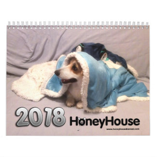 HoneyHouse Corgis-Kalender für 2018 Kalender
