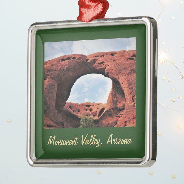 Honeymoon Arch Monument Valle Ornament Aus Metall (Von Creator hochgeladen)