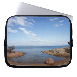 Honeymoon Bay, Coles Bay, Freycinet Nationalpark Laptopschutzhülle