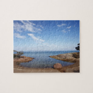Honeymoon Bay, Coles Bay, Freycinet Nationalpark Puzzle