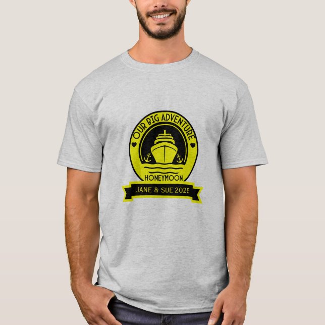 Honeymoon Cruise T-Shirt (Vorderseite)