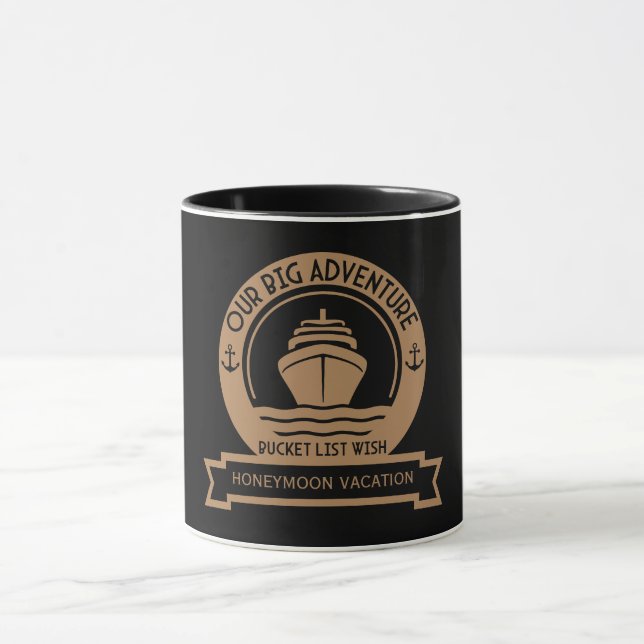 Honeymoon Cruise Tasse (Zentrum)