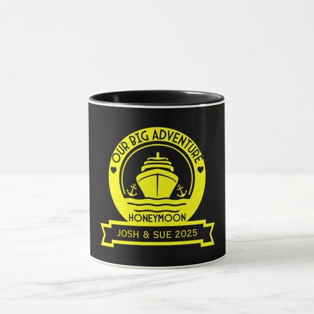 Honeymoon Cruise Tasse (Zentrum)