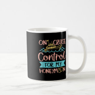 Honeymoon Cruise Vacation Bride Groom Kaffeetasse