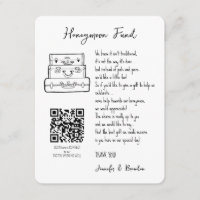 Honeymoon Fond Antrag Hochzeit QR CODE