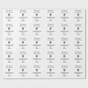 Honeymoon-Fonds QR-Code scannen Namen hinzufügen  Geschenkpapier
