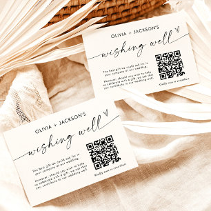 Honeymoon Fund Card QR Code Cash App Fund Dankeskarte