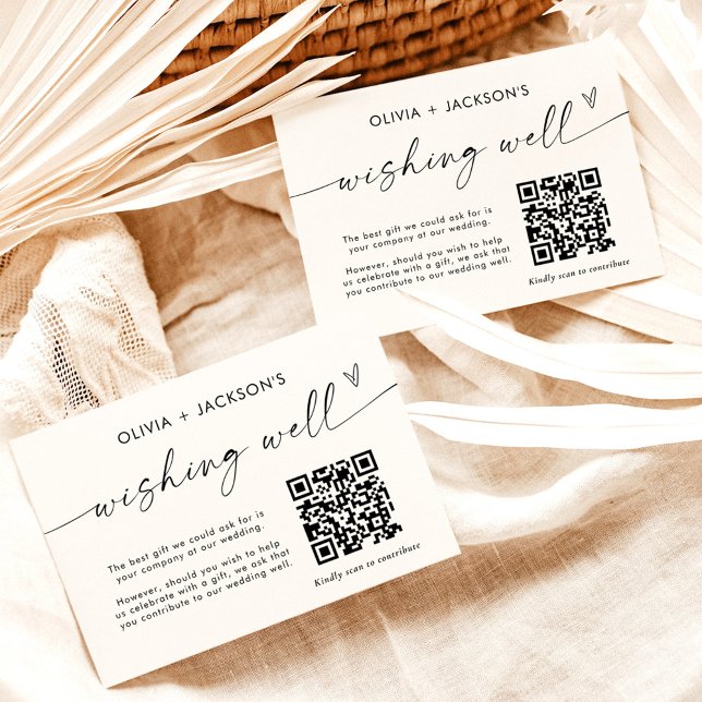 Honeymoon Fund Card | QR Code Cash App Fund Dankeskarte (Von Creator hochgeladen)