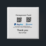 Honeymoon Fund PayPal Venmo QR Code Vielen Dank Button<br><div class="desc">Für Musikfans wie uns</div>